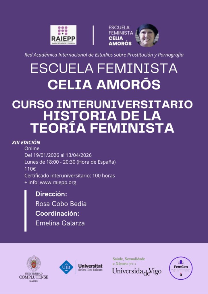 Curso interuniversitario Historia de la Teoría Feminista